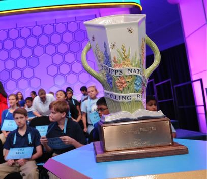 Scripps National Spelling Bee trophy the Scripps Cup
