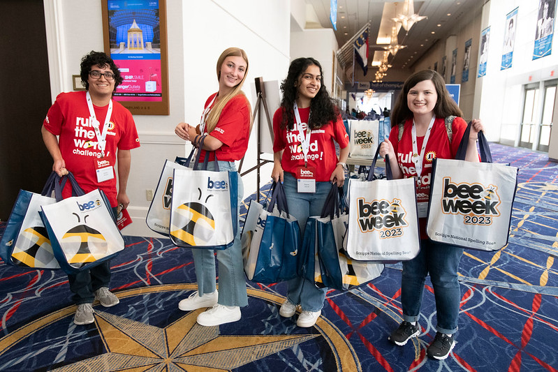 Members of the College Crew at Bee Week 2023