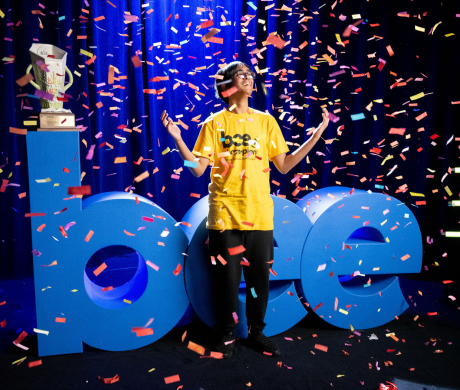 2025 Scripps National Spelling Bee Champion Faizan Zaki