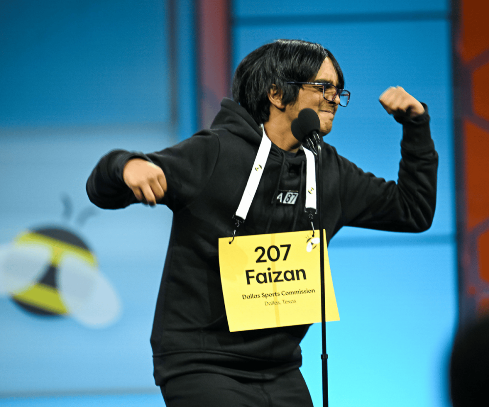 2025 Scripps National Spelling Bee Champion Faizan Zaki 