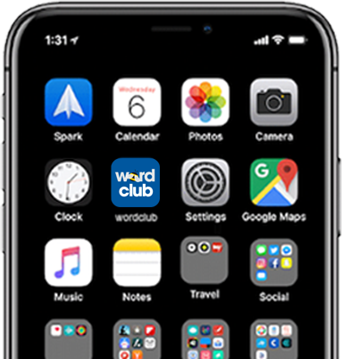 Word Club app icon