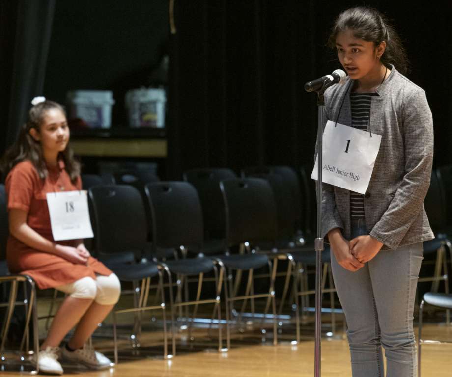 Amulya Ganta wins Midland Reporter-Telegram Bee